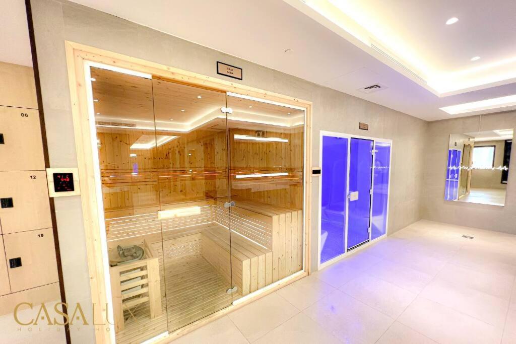 Lovely Big Studio W/ Burj Khalifa View In Downtown Dubaï Extérieur photo